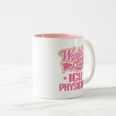 ICU Arzt-Anerkennungs-Geschenk-Tasse Zweifarbige Tasse (VorderseiteRechts)