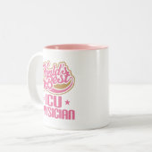 ICU Arzt-Anerkennungs-Geschenk-Tasse Zweifarbige Tasse (Vorderseite Links)