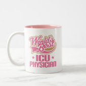 ICU Arzt-Anerkennungs-Geschenk-Tasse Zweifarbige Tasse (Links)