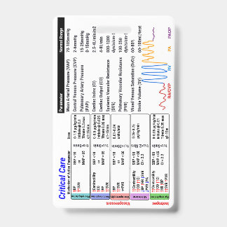 ICU Critical Care Badge Buddy Ausweis