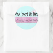 ICU-Krankengeschenk - Unglaublich witzig V-Fib EKG Runder Aufkleber (Tasche)