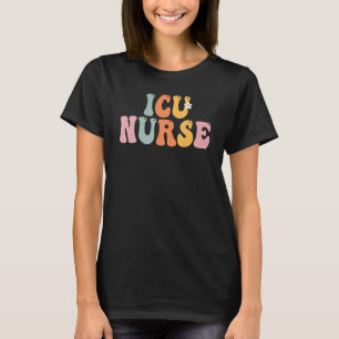ICU-Krankenpfleger-Woche Groovy Wertschätzungstag T-Shirt