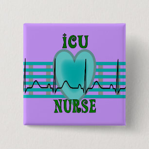 ICU Krankenschwester-Geschenke, QRS u. Button