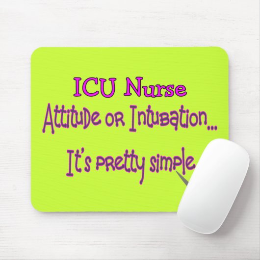 ICU Krankenschwester "Haltung oder Mousepad (Mit Mouse)