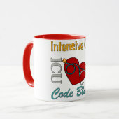 ICU - Krankenschwester Tasse (Vorderseite Links)