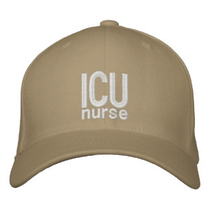 ICU-Krankenschwester weiß Bestickte Baseballkappe