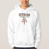 ICU Krankenschwestercaduceus-mit Kapuze Sweatshirt (Vorderseite)