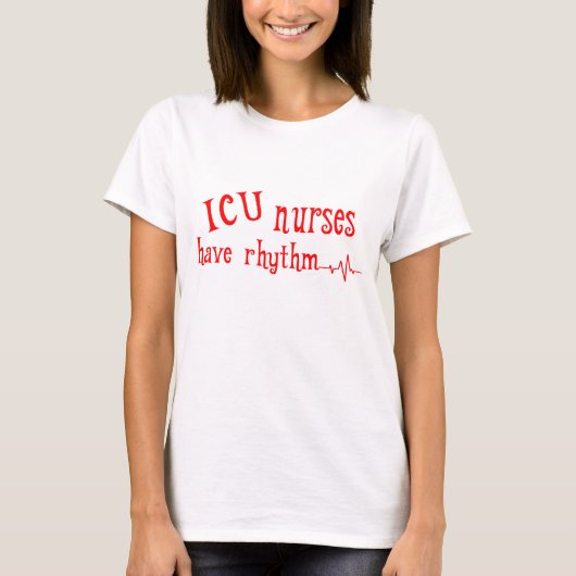 ICU Krankenschwestern T-Shirt (Vorderseite)