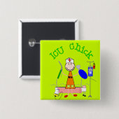 ICU Küken (Krankenschwester) Button (Vorne & Hinten)