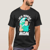 Icu Mama Ice Nursing Hospital Intensivpflege T-Shirt (Vorderseite)