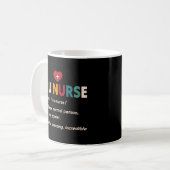 Icu Nurse Definition Hospital Rn Medical Intensive Kaffeetasse (Vorderseite Links)
