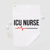 ICU Nurse Golfhandtuch (Insitu)