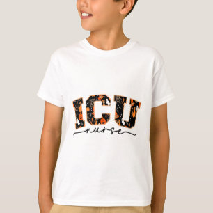 Icu Nurse Halloween Critical Care Ccu Intensiv Ca T-Shirt