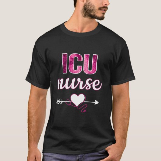 Icu Nurse Intensive Care Unit Nurse Icu Nursing T-Shirt (Vorderseite)