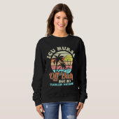 ICU Nurse Off Duty vacation Retirement Sweatshirt (Vorne ganz)