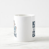 ICU Nurse Powered By Caffeine Funny Nurse Coffee M Kaffeetasse (Mittel)
