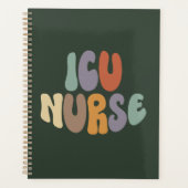 ICU Nurse Proud Karriere Beruf Planer (Vorderseite)