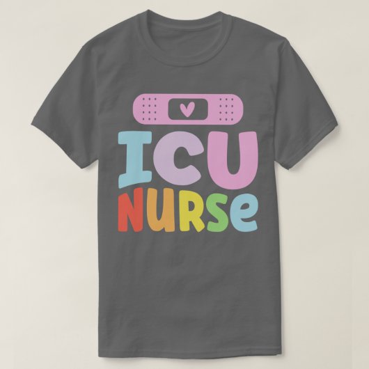 ICU Nurse T-Shirt (Design vorne)
