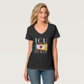 ICU Nurse Work School Nursing  Team Squad  Women T-Shirt (Vorderseite Vollansicht)