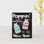 Icu Nurses New Year Eve Outfits Pn Bottles Cu Er N Karte (Gelbe Blume)
