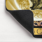 ICU somalische Katzen-Gekritzel Mousepad (Ecke)