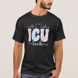 ICU-Techniker Intensivpflege-Techniker Boho ICU-Te T-Shirt