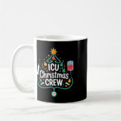Icu Weihnachts-Crew Holiday Nurse Intensivpflege U Kaffeetasse (Links)