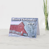 ICU-Weihnachtskarte Feiertagskarte (Vorderseite)