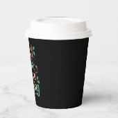 ICU, wenn Sie schlafen ICU Nurse Weihnachten Pappbecher (Links)