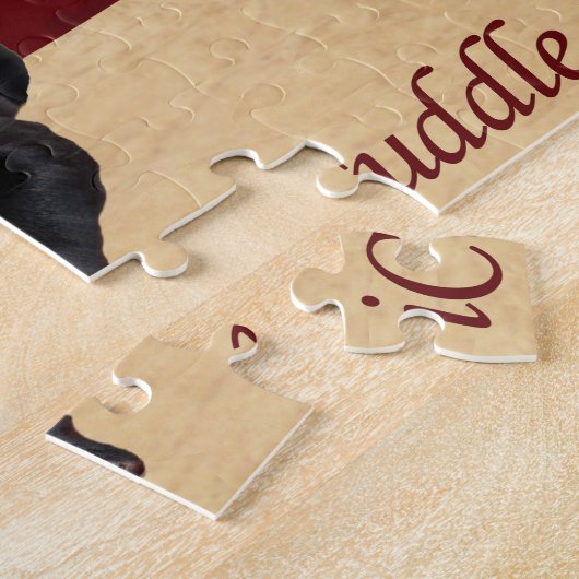 iCuddle französische Bulldogge Puzzle (Seite)