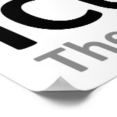 iCuddle Funny Poster (Ecke)