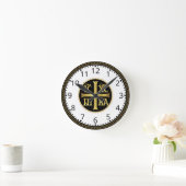 ICXC-Nummer Jesus Orthodox Runde Wanduhr (Zuhause)