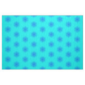 Icy Aqua und Blaues Schneeflockenmuster Stoff (Fat Quarter (45,7 x 55,9 cm))