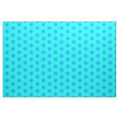 Icy Aqua und Blaues Schneeflockenmuster Stoff (Yard (91,4 cm))