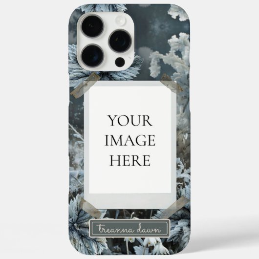 Icy Blossom Case-Mate iPhone Hülle (Rückseite)