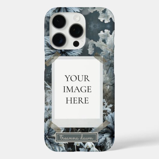 Icy Blossom Case-Mate iPhone Hülle (Rückseite)