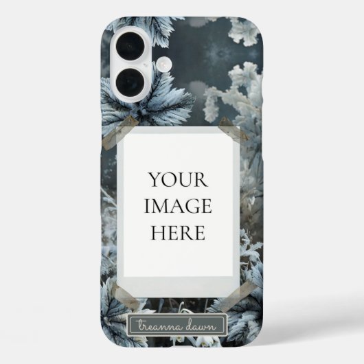 Icy Blossom Case-Mate iPhone Hülle (Rückseite)