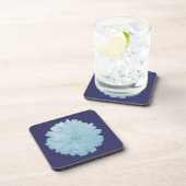 Icy Blue Marigold Cork Untersetzer (Rechte Seite)