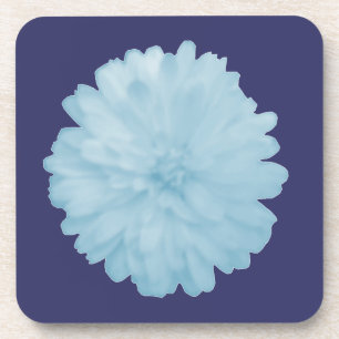 Icy Blue Marigold Cork Untersetzer