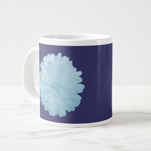 Icy Blue Marigold Tasse (Vorderseite Links)