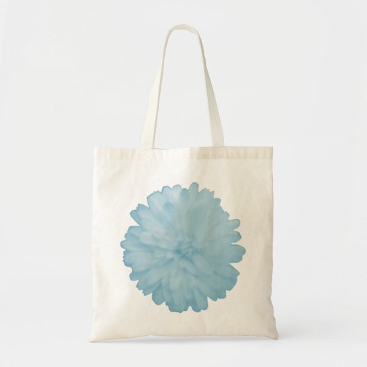 Icy Blue Marigold Tote Bag Tragetasche (Vorne)