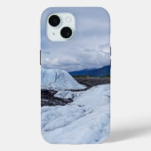 Icy Blue Rugged Glacier iPhone Case Design (Rückseite)