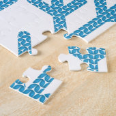 Icy Blue Snowflake Thunder_Cove Puzzle (Seite)