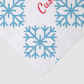 Icy Blue Snowflake Thunder_Cove Seidenpapier (Ausschnitt)