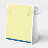 Icy Blue Stiefmütterchen auf einer "Favor Box" Geschenkschachtel (Rückseite)