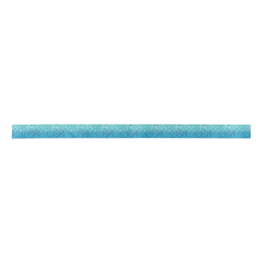Icy Blue und Aquamarin Satin Ribbon Satinband (Vorderseite)