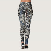 Icy Branches Winter Tree Nature Photography Leggings (Rückseite)