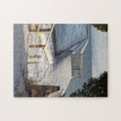 Icy Breakwall Lake Superior Marquette Michigan Puzzle (Horizontal)