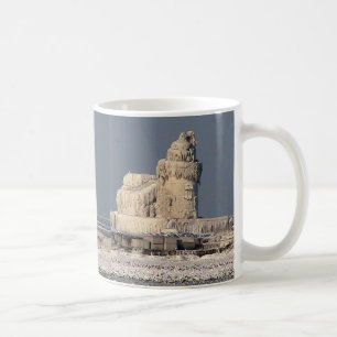 Icy Cleveland Lighthouse Tasse