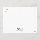 Icy Days / Postcard Feiertagspostkarte (Rückseite)